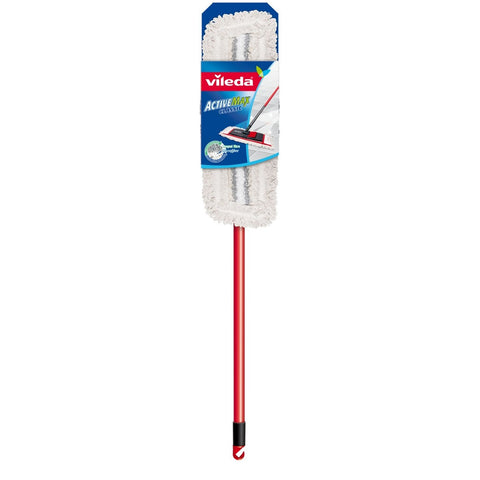 GETIT.QA- Qatar’s Best Online Shopping Website offers VILEDA ACTIVE MAX CLASSIC FLAT MOP FLOOR CLEANING MOP 1PC at the lowest price in Qatar. Free Shipping & COD Available!