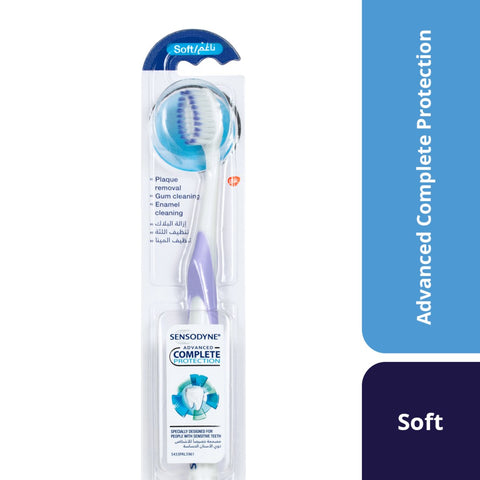 GETIT.QA- Qatar’s Best Online Shopping Website offers SENSODYNE TOOTHBRUSH ADVANCED COMPLETE PROTECTION SOFT 1 PC at the lowest price in Qatar. Free Shipping & COD Available!