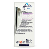 GETIT.QA- Qatar’s Best Online Shopping Website offers GLADE AIR FRESHENER AUTOMATIC SPRAY LAVENDER & VANILLA KIT 269 ML
 at the lowest price in Qatar. Free Shipping & COD Available!