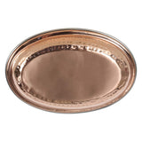 GETIT.QA- Qatar’s Best Online Shopping Website offers CHEFLINE DOUBLE WALL COPPER OVAL CURRY DISH 23CM at the lowest price in Qatar. Free Shipping & COD Available!