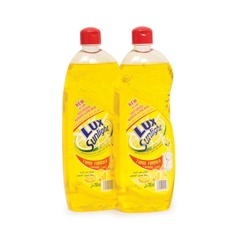 GETIT.QA- Qatar’s Best Online Shopping Website offers LUX SUNLIGHT LEMON DISHWASH LIQUID 750ML X 2'S at the lowest price in Qatar. Free Shipping & COD Available!