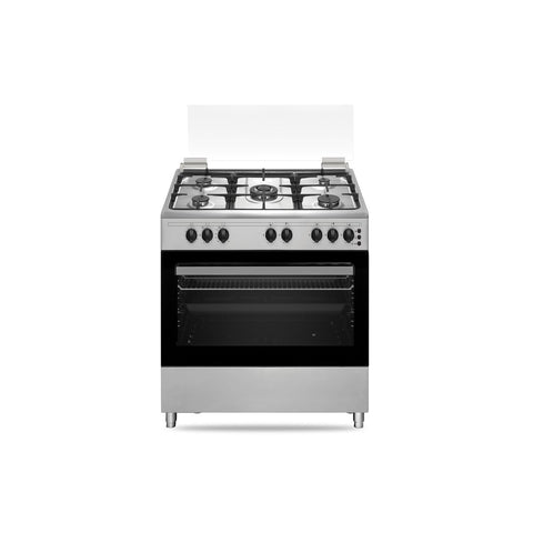 GETIT.QA- Qatar’s Best Online Shopping Website offers CANDY GAS COOKING RANGE, 90 CM, 5 GAS BURNER, GAS OVEN, GAS GRILL, FULL SAFETY, 3 CAST IRON GRIDS, 106L, MADE IN TURKEY, INOX, CGG95BXLPG at the lowest price in Qatar. Free Shipping & COD Available!