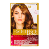 GETIT.QA- Qatar’s Best Online Shopping Website offers L'OREAL PARIS EXCELLENCE CREME 5.3 LIGHT GOLDEN BROWN 1PKT at the lowest price in Qatar. Free Shipping & COD Available!