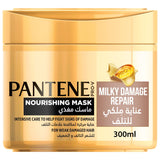 GETIT.QA- Qatar’s Best Online Shopping Website offers PANTENE PRO-V MILKY DAMAGE REPAIR INTENSIVE CARE NOURISHING MASK 300 ML at the lowest price in Qatar. Free Shipping & COD Available!