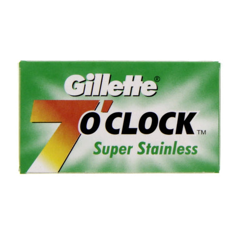 GETIT.QA- Qatar’s Best Online Shopping Website offers GILLETTE 7 O'CLOCK BLADE SUPER STAINLESS 5 PCS at the lowest price in Qatar. Free Shipping & COD Available!