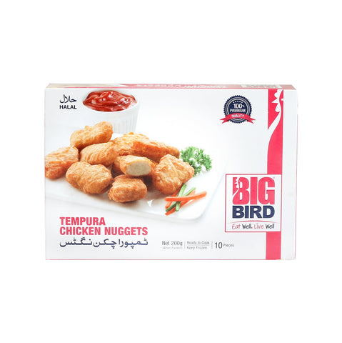 GETIT.QA- Qatar’s Best Online Shopping Website offers BIG BIRD TEMPURA CHICKEN NUGGETS 200 G at the lowest price in Qatar. Free Shipping & COD Available!
