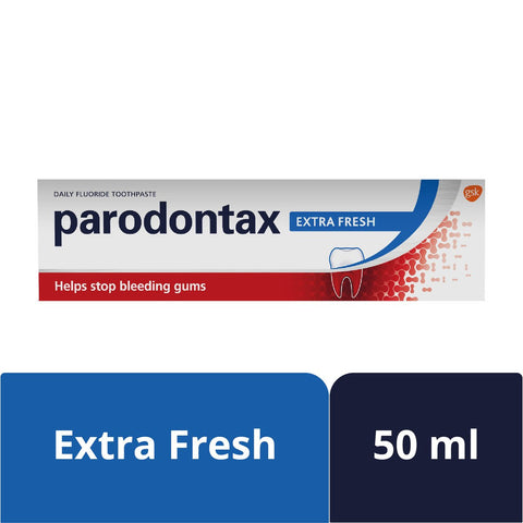 GETIT.QA- Qatar’s Best Online Shopping Website offers PARODONTAX EXTRA FRESH TOOTHPASTE 50 ML at the lowest price in Qatar. Free Shipping & COD Available!