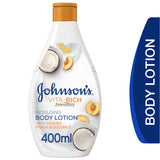 GETIT.QA- Qatar’s Best Online Shopping Website offers JOHNSON'S BODY LOTION VITA-RICH SMOOTHIES INDULGING 400 ML at the lowest price in Qatar. Free Shipping & COD Available!