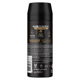 GETIT.QA- Qatar’s Best Online Shopping Website offers AXE GOLD BODY SPRAY FOR MEN OUDWOOD & DARK VANILLA 150 ML at the lowest price in Qatar. Free Shipping & COD Available!