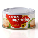 GETIT.QA- Qatar’s Best Online Shopping Website offers AL ALALI SKIP JACK TUNA SOLID PACK IN SUNFLOWER OIL 170 G at the lowest price in Qatar. Free Shipping & COD Available!