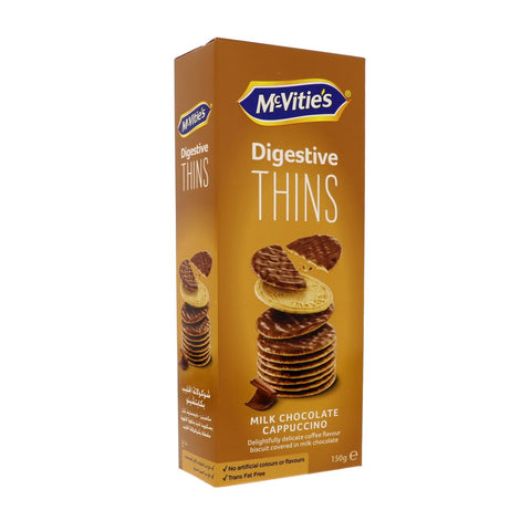 GETIT.QA- Qatar’s Best Online Shopping Website offers MCVT DGSTV.THIN CAPPUCCNO 150G at the lowest price in Qatar. Free Shipping & COD Available!