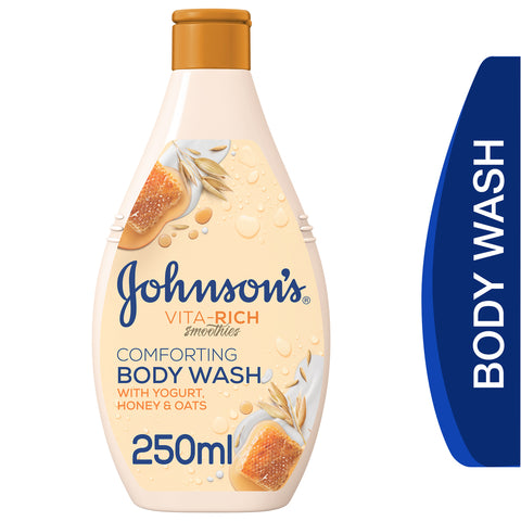 GETIT.QA- Qatar’s Best Online Shopping Website offers JOHNSON'S BODY WASH VITA-RICH SMOOTHIES COMFORTING 250 ML at the lowest price in Qatar. Free Shipping & COD Available!