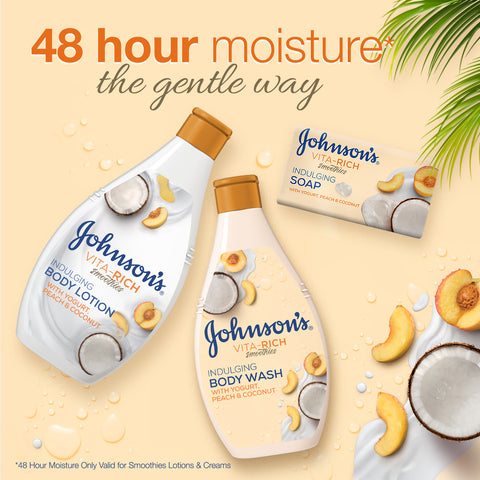 GETIT.QA- Qatar’s Best Online Shopping Website offers JOHNSON'S BODY WASH VITA-RICH SMOOTHIES INDULGING 250 ML at the lowest price in Qatar. Free Shipping & COD Available!