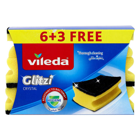 GETIT.QA- Qatar’s Best Online Shopping Website offers VILEDA GLITZI CRYSTAL NAIL SAVER SPONGE 6+3 at the lowest price in Qatar. Free Shipping & COD Available!