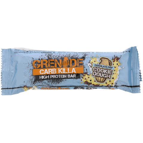 GETIT.QA- Qatar’s Best Online Shopping Website offers GRENADE CARB KILLA COOKIE DOUGH HIGH PROTEIN BAR 60 G
 at the lowest price in Qatar. Free Shipping & COD Available!