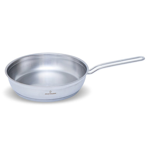 GETIT.QA- Qatar’s Best Online Shopping Website offers SOFRAM STAINLESS STEEL FRY PAN-- 26 CM-- 2812 at the lowest price in Qatar. Free Shipping & COD Available!