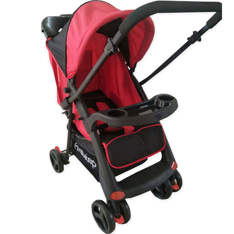 GETIT.QA- Qatar’s Best Online Shopping Website offers FIRST STEP BABY STROLLER D55 BLACK/RED at the lowest price in Qatar. Free Shipping & COD Available!