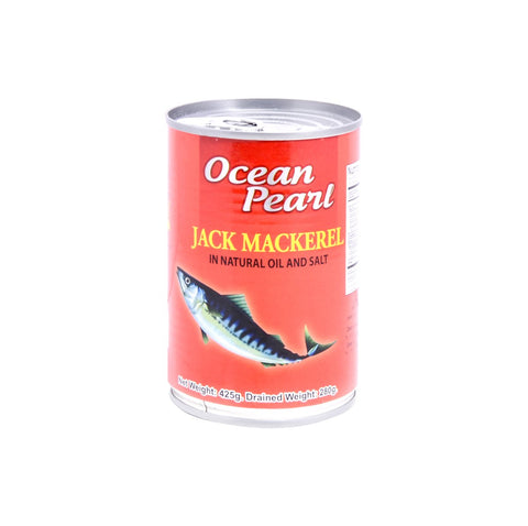 GETIT.QA- Qatar’s Best Online Shopping Website offers OCEAN PEARL JACK MACKEREL IN NATURAL OIL & SALT 425G at the lowest price in Qatar. Free Shipping & COD Available!