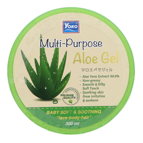 GETIT.QA- Qatar’s Best Online Shopping Website offers YOKO MULTI PURPOSE ALOE GEL 300 ML at the lowest price in Qatar. Free Shipping & COD Available!