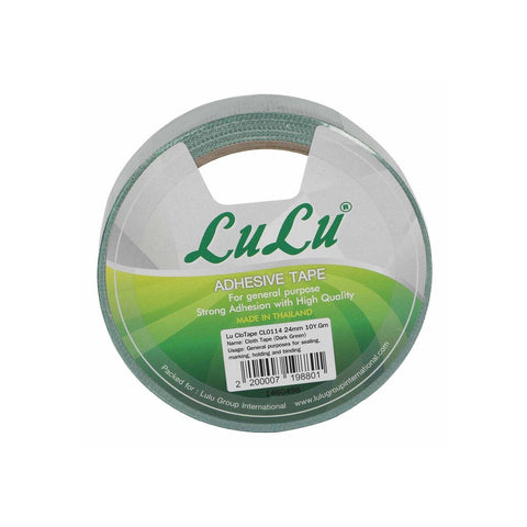 GETIT.QA- Qatar’s Best Online Shopping Website offers LULU GREEN COLOUR TAPE, CL0114, 24MMX10Y at the lowest price in Qatar. Free Shipping & COD Available!