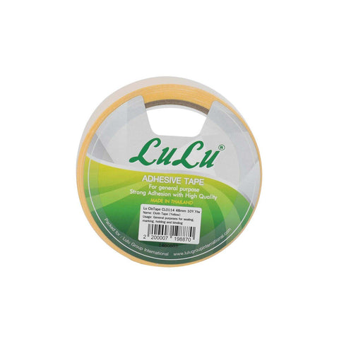 GETIT.QA- Qatar’s Best Online Shopping Website offers LULU YELLOW COLOUR TAPE, CL0114 48MMX10Y at the lowest price in Qatar. Free Shipping & COD Available!