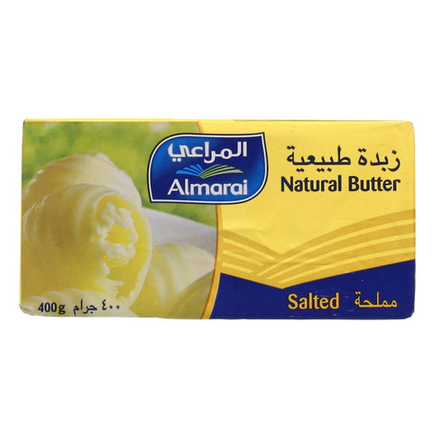 GETIT.QA- Qatar’s Best Online Shopping Website offers ALMARAI NATURAL BUTTER SALTED 400 G at the lowest price in Qatar. Free Shipping & COD Available!