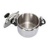 GETIT.QA- Qatar’s Best Online Shopping Website offers CHEFLINE STAINLESS STEEL PRESSURE COOKER ARABIC CS 7LTR at the lowest price in Qatar. Free Shipping & COD Available!