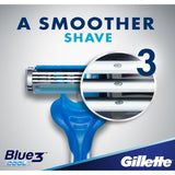 GETIT.QA- Qatar’s Best Online Shopping Website offers GILLETTE BLUE 3 COOL MEN'S 3-BLADED DISPOSABLE RAZOR 6 PCS at the lowest price in Qatar. Free Shipping & COD Available!