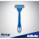 GETIT.QA- Qatar’s Best Online Shopping Website offers GILLETTE BLUE 3 COOL MEN'S 3-BLADED DISPOSABLE RAZOR 6 PCS at the lowest price in Qatar. Free Shipping & COD Available!