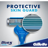 GETIT.QA- Qatar’s Best Online Shopping Website offers GILLETTE BLUE 3 COOL MEN'S 3-BLADED DISPOSABLE RAZOR 6 PCS at the lowest price in Qatar. Free Shipping & COD Available!