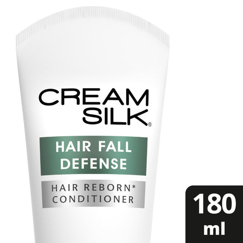 GETIT.QA- Qatar’s Best Online Shopping Website offers CREAM SILK HAIR REBORN CONDITIONER HAIR FALL DEFENSE 180 ML at the lowest price in Qatar. Free Shipping & COD Available!