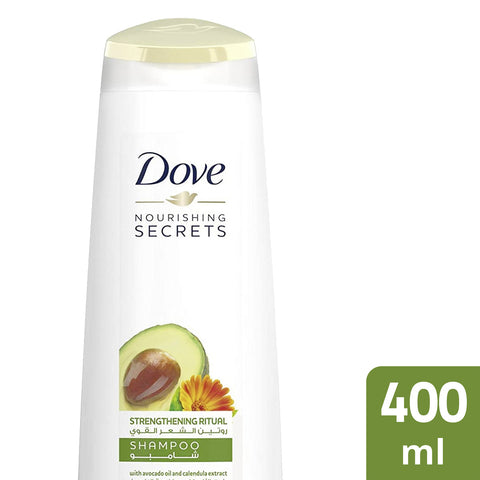 GETIT.QA- Qatar’s Best Online Shopping Website offers DOVE SHAMPOO STRENGTHENING RITUAL AVOCADO 400 ML at the lowest price in Qatar. Free Shipping & COD Available!