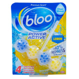 GETIT.QA- Qatar’s Best Online Shopping Website offers BLOO TOILET RIM BLOCK POWER ACTIVE LEMON 50 G
 at the lowest price in Qatar. Free Shipping & COD Available!