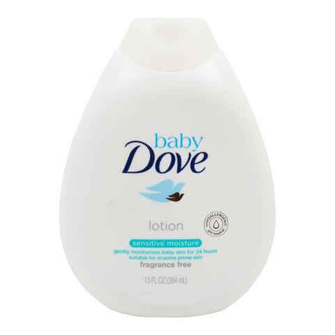 GETIT.QA- Qatar’s Best Online Shopping Website offers DOVE SENSITIVE MOISTURE BABY LOTION FRAGRANCE FREE 384ML at the lowest price in Qatar. Free Shipping & COD Available!