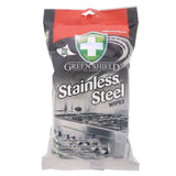 GETIT.QA- Qatar’s Best Online Shopping Website offers GREEN SHIELD STAINLESS STEEL WIPES 70PCS
 at the lowest price in Qatar. Free Shipping & COD Available!