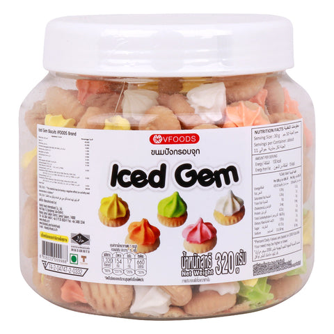 GETIT.QA- Qatar’s Best Online Shopping Website offers VFD ICED GEM BISCUIT 320G at the lowest price in Qatar. Free Shipping & COD Available!