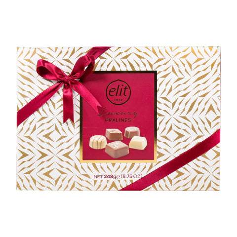 GETIT.QA- Qatar’s Best Online Shopping Website offers ELIT LXRY PRALINE CHOC.BOX248G at the lowest price in Qatar. Free Shipping & COD Available!