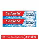 GETIT.QA- Qatar’s Best Online Shopping Website offers COLGATE ADVANCED WHITE TOOTHPASTE 2 X 100 ML at the lowest price in Qatar. Free Shipping & COD Available!