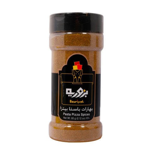GETIT.QA- Qatar’s Best Online Shopping Website offers BZURIYEH PASTA PIZZA SPICES 60 G
 at the lowest price in Qatar. Free Shipping & COD Available!