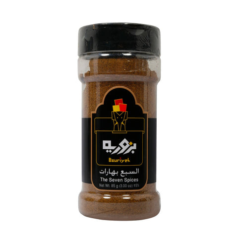 GETIT.QA- Qatar’s Best Online Shopping Website offers BZURIYEH THE SEVEN SPICES 85G at the lowest price in Qatar. Free Shipping & COD Available!