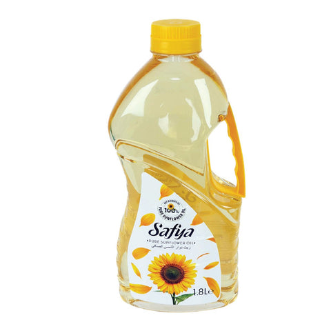 GETIT.QA- Qatar’s Best Online Shopping Website offers SAFYA PURE SUNFLOWER OIL 1.8 LITRES at the lowest price in Qatar. Free Shipping & COD Available!