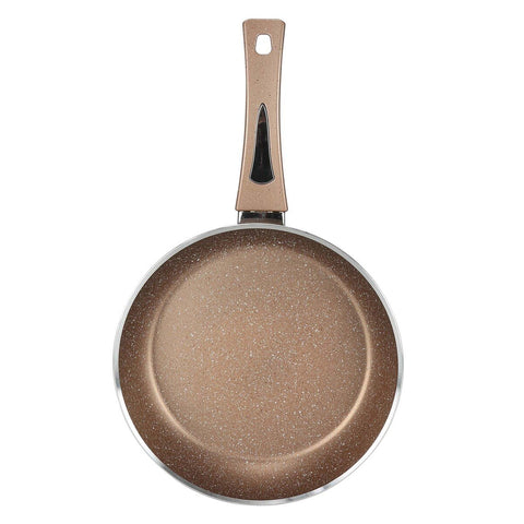 GETIT.QA- Qatar’s Best Online Shopping Website offers CHEFLINE GRANITE COATING ALUMINUM FRY PAN-- 28 CM-- F28G at the lowest price in Qatar. Free Shipping & COD Available!