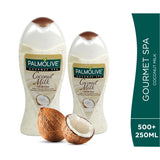 GETIT.QA- Qatar’s Best Online Shopping Website offers PALMOLIVE SHOWER CREAM GOURMET SPA COCONUT MILK 500 ML + 250 ML at the lowest price in Qatar. Free Shipping & COD Available!