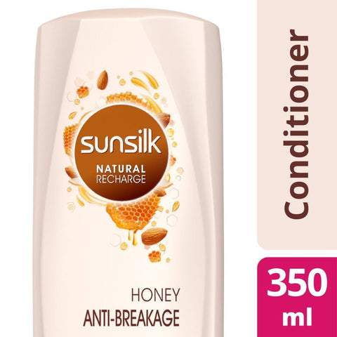 GETIT.QA- Qatar’s Best Online Shopping Website offers SUNSILK HONEY ANTI-BREAKAGE CONDITIONER-- 350 ML at the lowest price in Qatar. Free Shipping & COD Available!