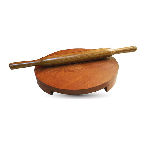 GETIT.QA- Qatar’s Best Online Shopping Website offers CHEFLINE WOODEN CHAKLA BELAN-- 10 INCHES-- IND at the lowest price in Qatar. Free Shipping & COD Available!