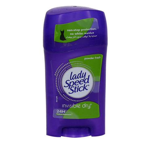 GETIT.QA- Qatar’s Best Online Shopping Website offers MENNEN LADY SPEED STICK DEODORANT ANTI-PERSPIRANT POWDER FRESH INVISIBLE DRY 1.4 OZ at the lowest price in Qatar. Free Shipping & COD Available!