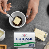 GETIT.QA- Qatar’s Best Online Shopping Website offers LURPAK ORGANIC BUTTER BLOCK UNSALTED 200 G at the lowest price in Qatar. Free Shipping & COD Available!