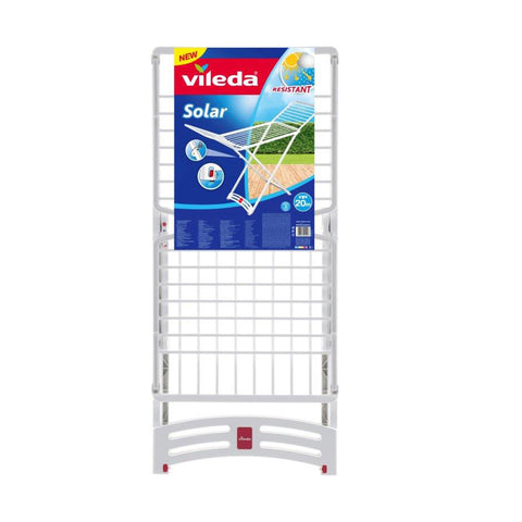 GETIT.QA- Qatar’s Best Online Shopping Website offers VILEDA PLASTIC CLOTH DRYER SOLAR 20M 1PC at the lowest price in Qatar. Free Shipping & COD Available!