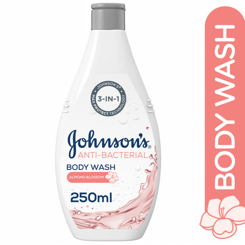 GETIT.QA- Qatar’s Best Online Shopping Website offers JOHNSON'S ANTI-BACTERIAL BODY WASH ALMOND BLOSSOM 250 ML at the lowest price in Qatar. Free Shipping & COD Available!