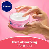 GETIT.QA- Qatar’s Best Online Shopping Website offers NIVEA SOFT CREAM BERRY BLOSSOM 100 ML at the lowest price in Qatar. Free Shipping & COD Available!